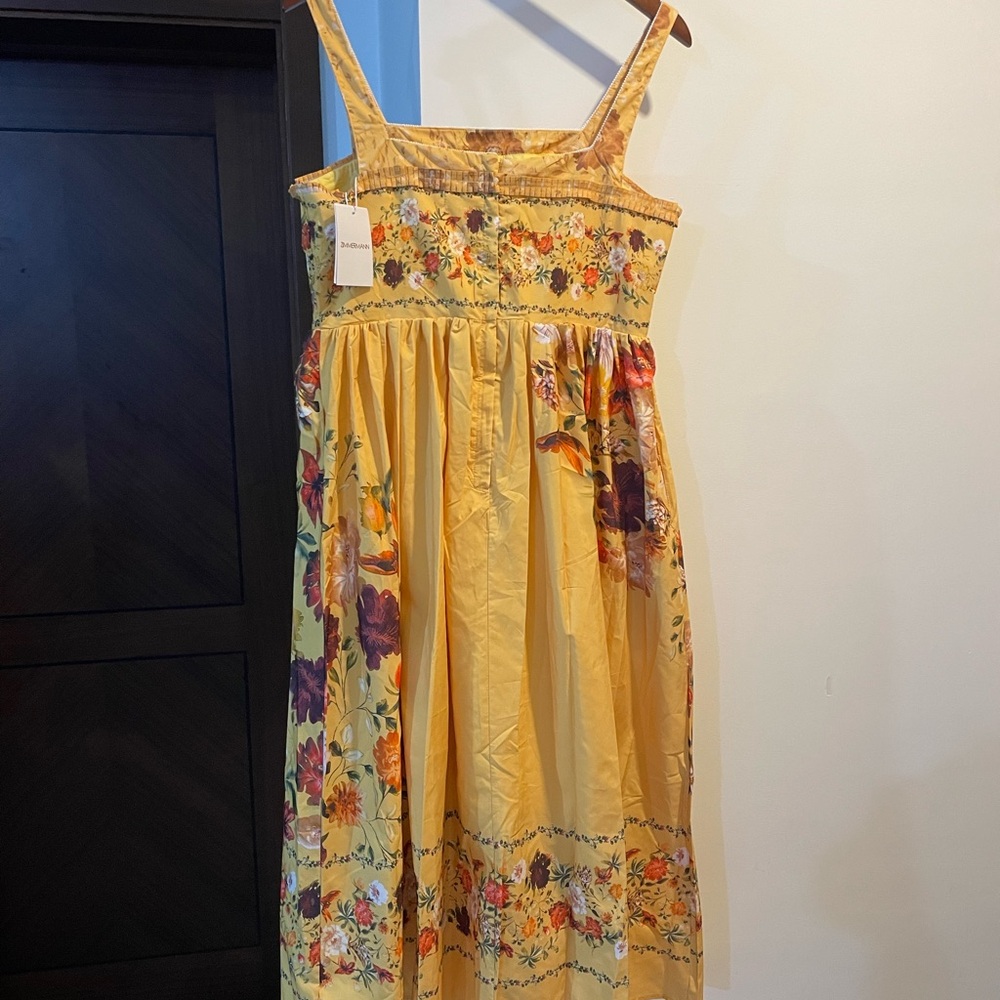 Zimmerman Yellow Floral Midi Sundress - Picture 9 of 14